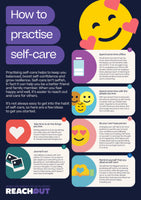 Poster PDF: How to practise self-care