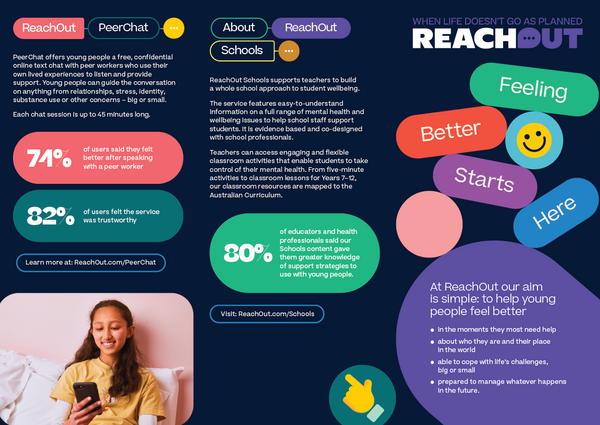 ReachOut Australia Pamphlet