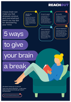 Poster PDF: 5 ways to give your brain a break
